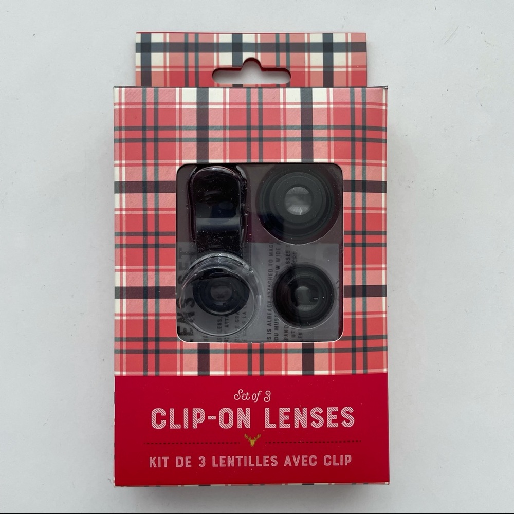 🛍3 for $25🛍 NIB Indigo Phone/Tablet Camera Lenses - set of 3